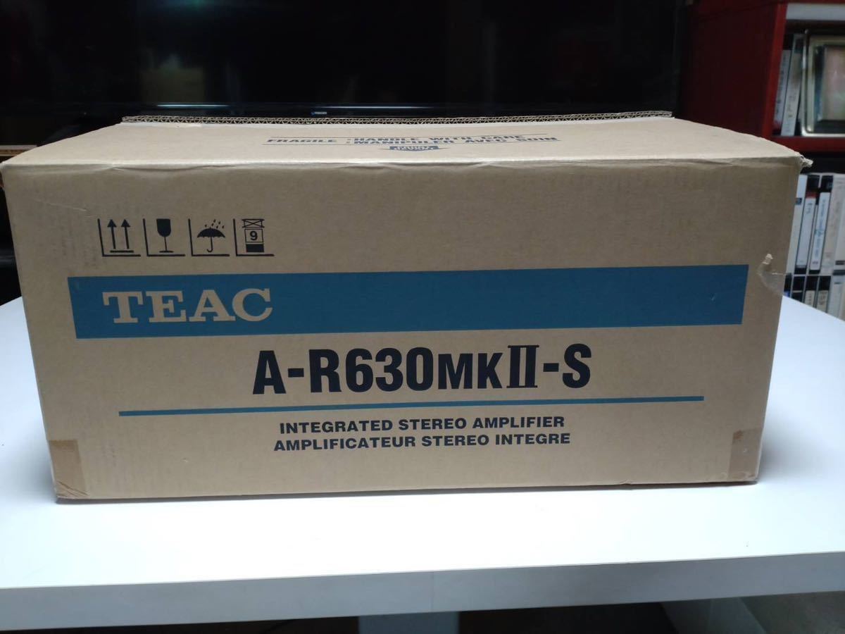 【送料無料/新品】 【新品未使用】　TEAC ティアック　A-R630MKⅡ-S ステレオプリメインアンプ W-780R ダブルカセットデッキ セット販売 一般