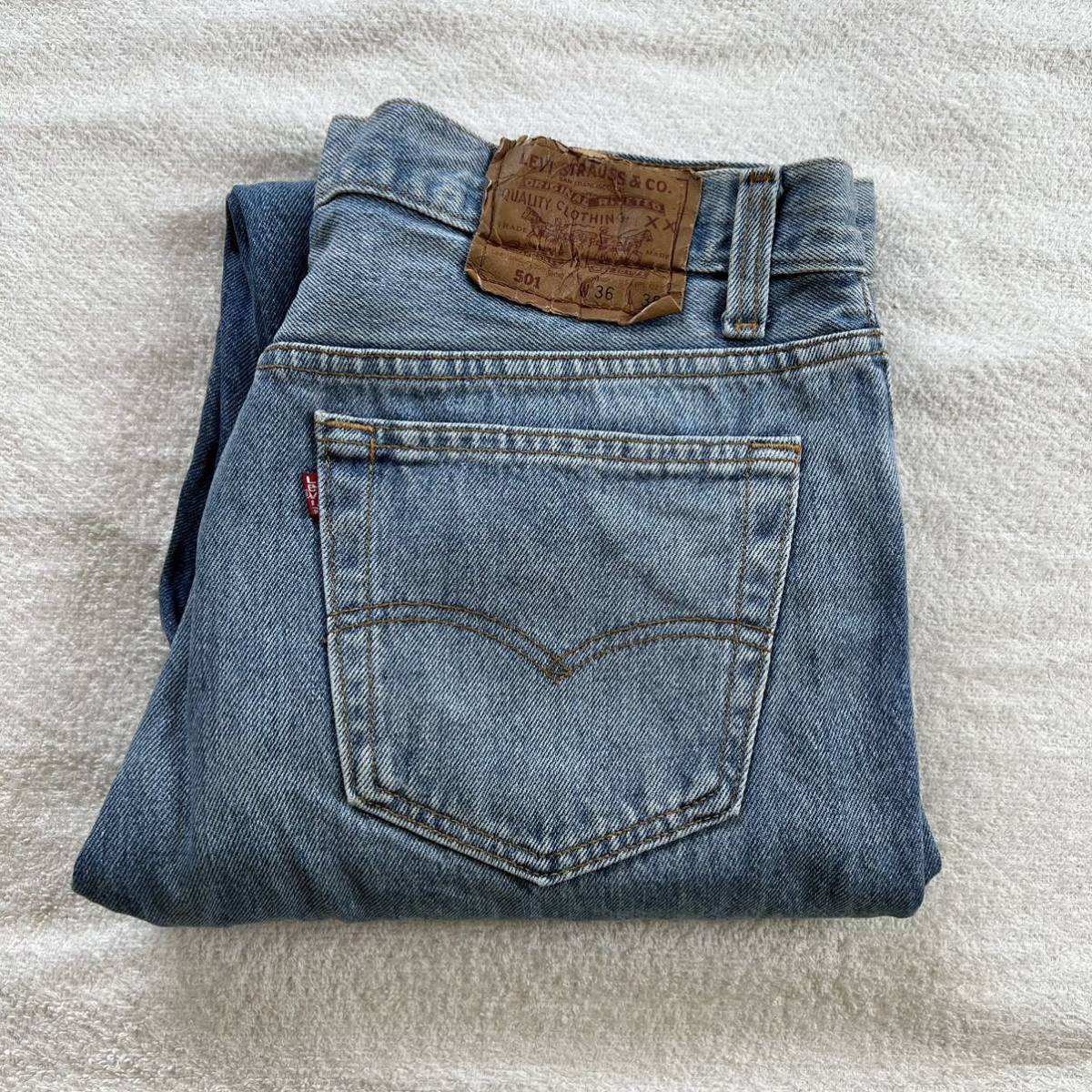 Levi's 501 USA製 W36 リーバイス デニム ジーンズ 90年代 90's アメリカ製 米国製 ヴィンテージ 大きいサイズ XL_画像1