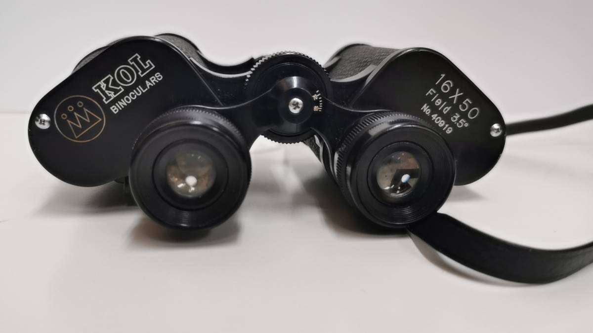 KOL BINOCULARS 16×50 双眼鏡 ケース付き_画像6