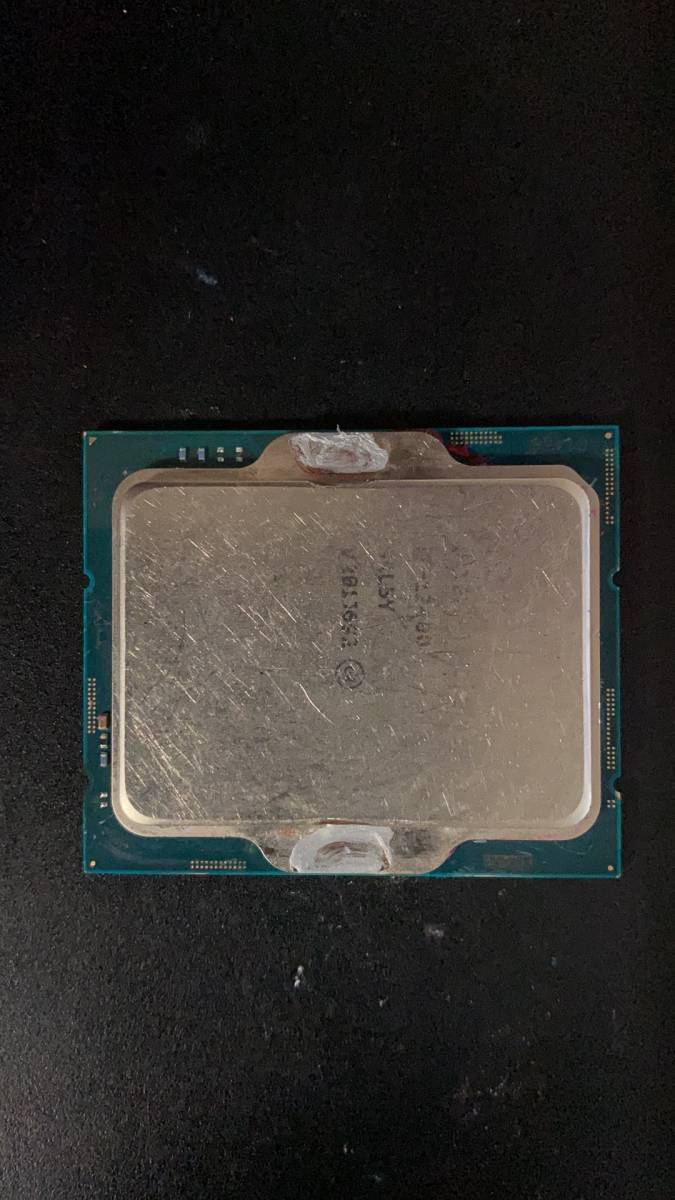 Intel I5 12400 LGA 1700 中古分解品 BIOS起動確認 社内管理番号A50