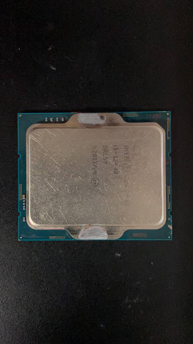割引クーポン LGA 12400 I5 Intel 1700 社内管理番号A22 BIOS起動確認