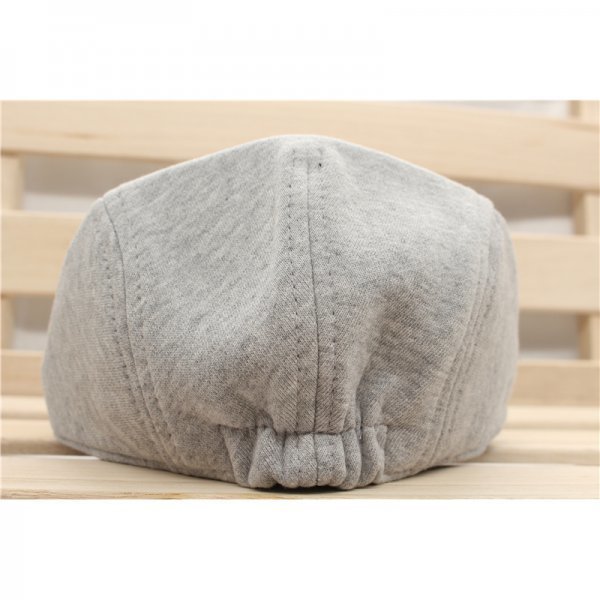 ハンチング帽子 ニット帽子 Knit カジュアル シンプル 綿 キャップ 帽子 56cm～59cmメンズ レディース GY HC18-5_画像3
