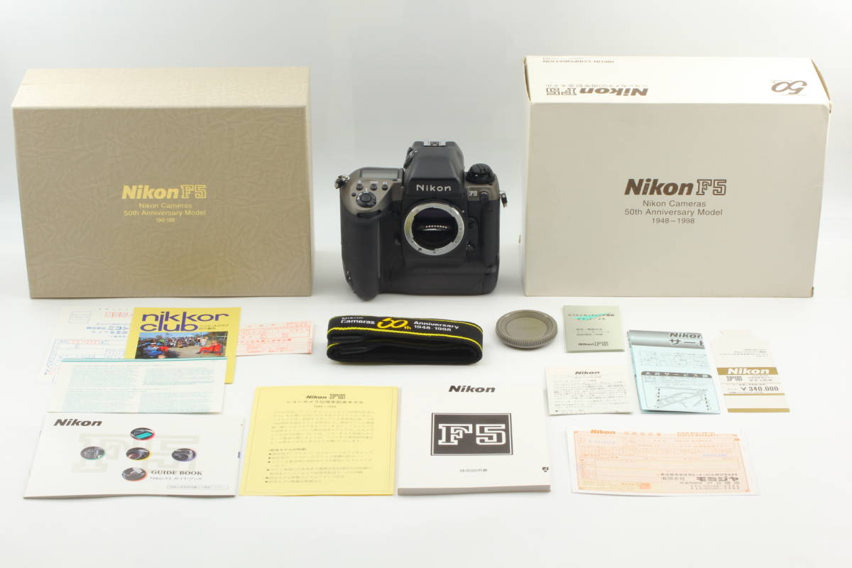 お買い得！】 F5 【美品】Nikon 50周年記念モデル 元箱付 ボディ