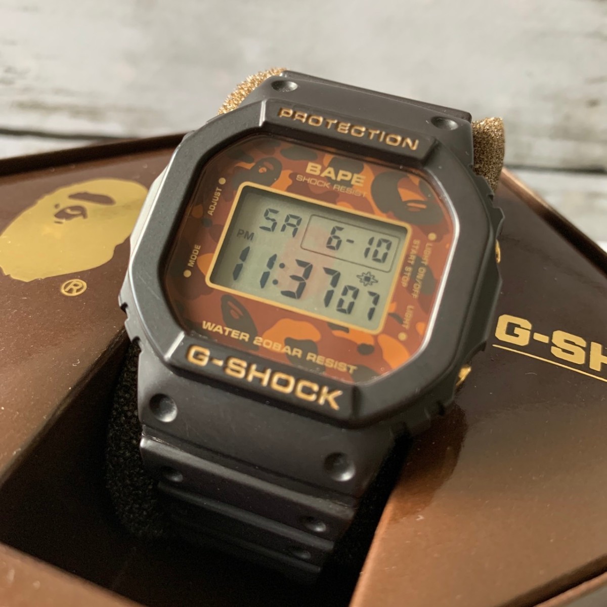 限定品 G-SHOCK A BATHING APE エイプ コラボ-