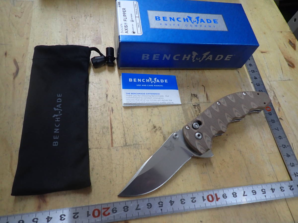 初売り】 『B19C』BENCHMADE/ベンチメイド 154CM AXIX