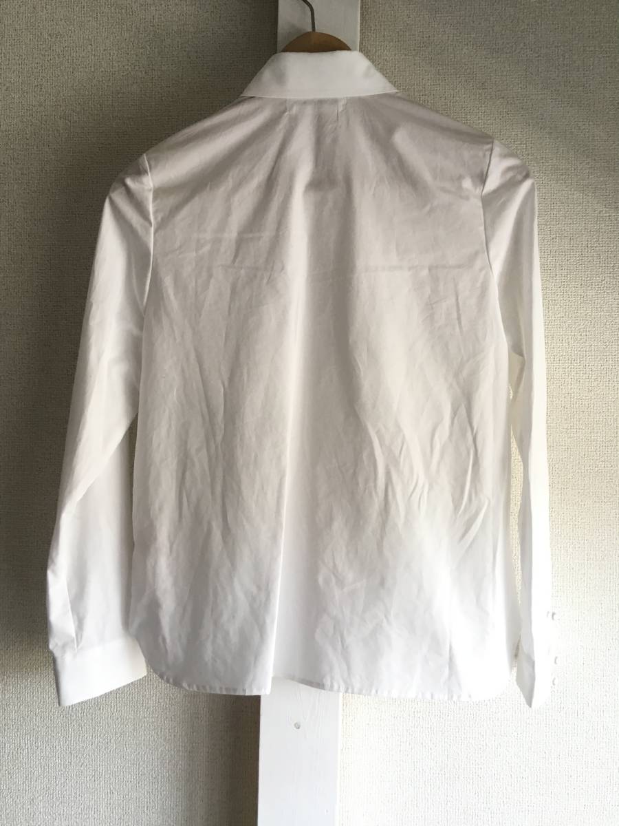  как новый myu вуаль Work жемчуг оборудование орнамент рубашка блуза 36 muveil work белый белый 