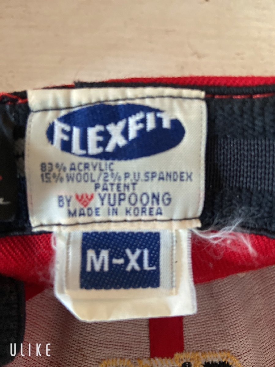 (^w^)b O'NEILL オニール FLEX FIT 0’５２ フレックスフィット M-XL ベースボールキャップ 赤 レッド 野球帽 0'52_画像9