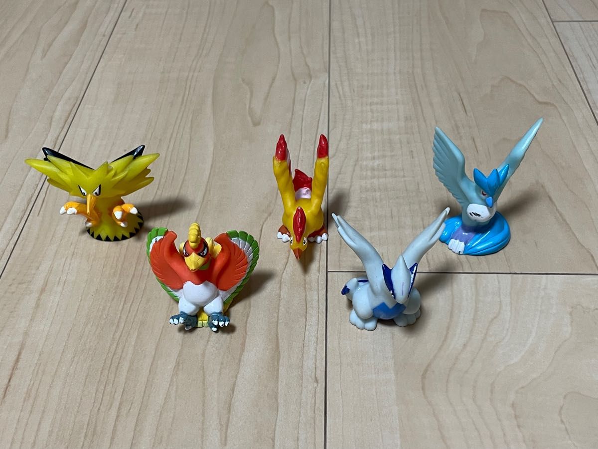 ポケモン指人形 伝説のひこうポケモン5体セット フリーザー ポケモン指人形 伝説のひこうポケモン5体セット フリーザー