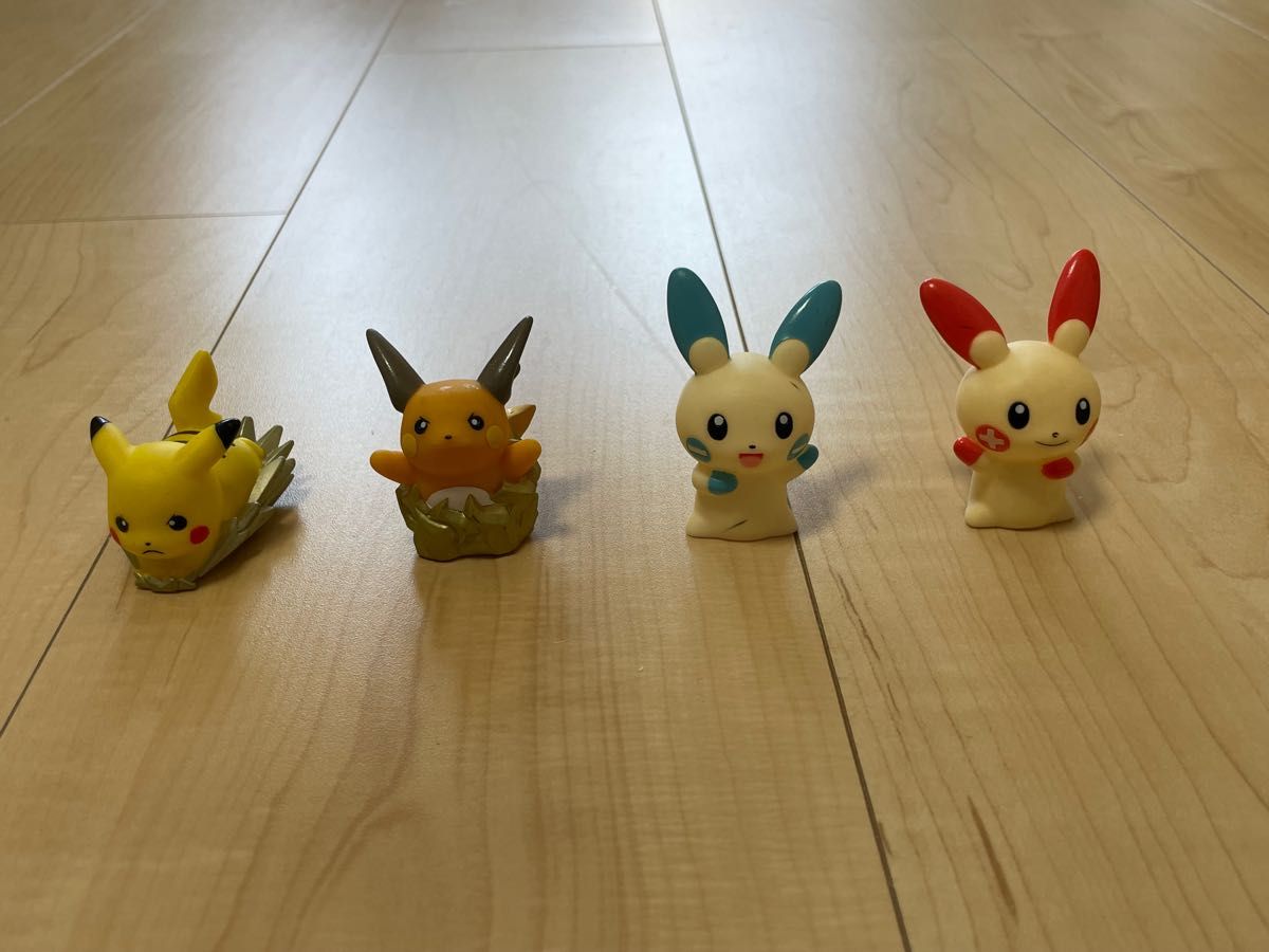 ポケモン指人形　キメわざポケモンキッズ　でんきタイプ点セット①