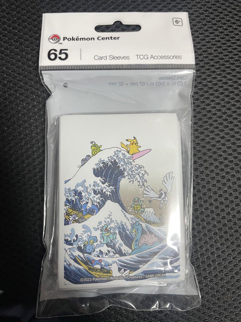 新品未開封】WCS 2023 ピカチュウ 葛飾北斎 スリーブ 海外 新品未開封】WCS 2023 ピカチュウ 葛飾北斎 スリーブ 海外