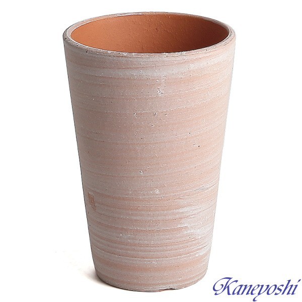 植木鉢 おしゃれ 安い 陶器 サイズ 9.5cm ハーモニー 3号 ホワイトビスク 室内 屋外 レンガ 色_画像2