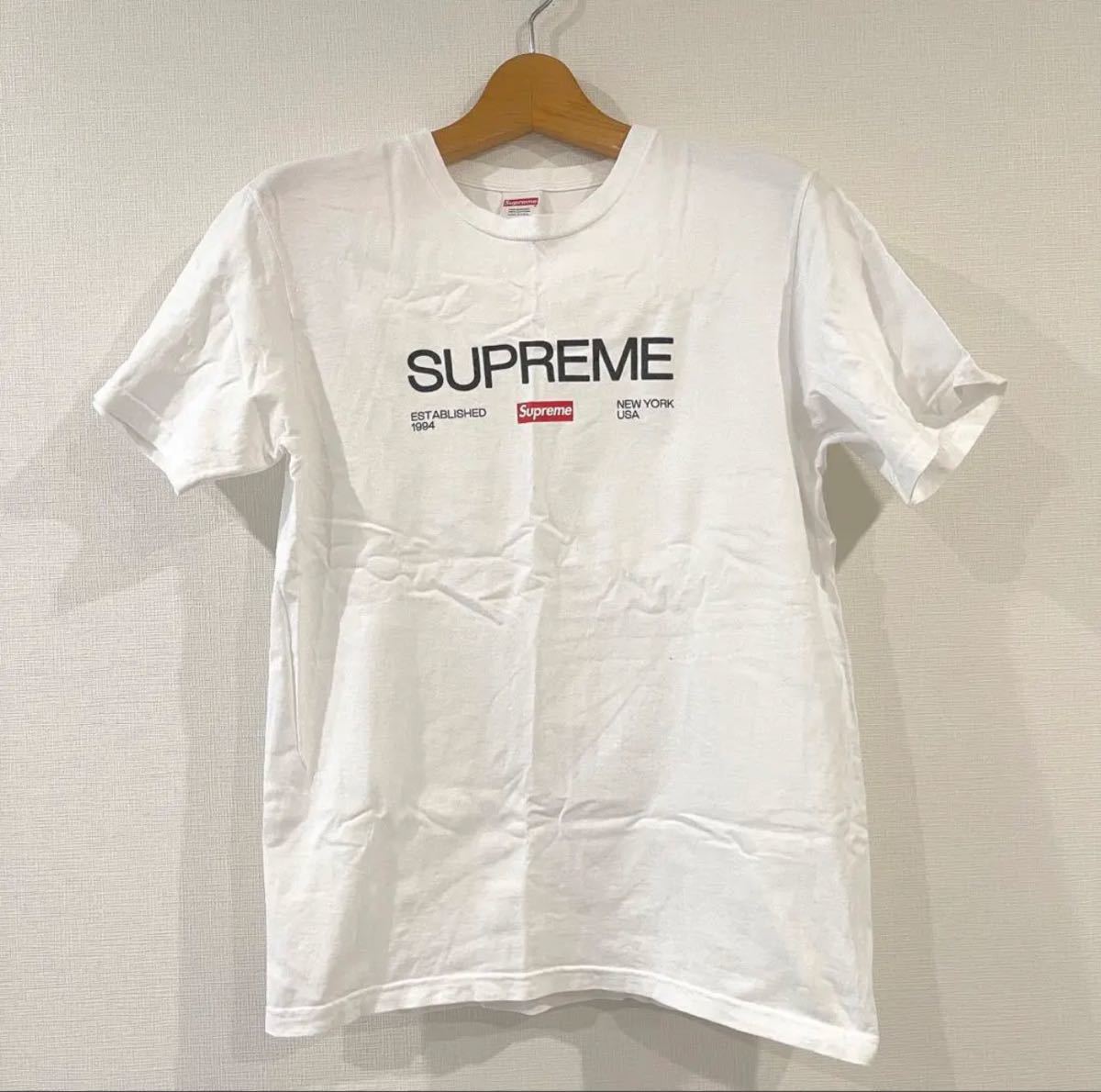 1000円スタート 超美品 Supreme Est . 1994 Tee S シュプリーム Tシャツの画像3