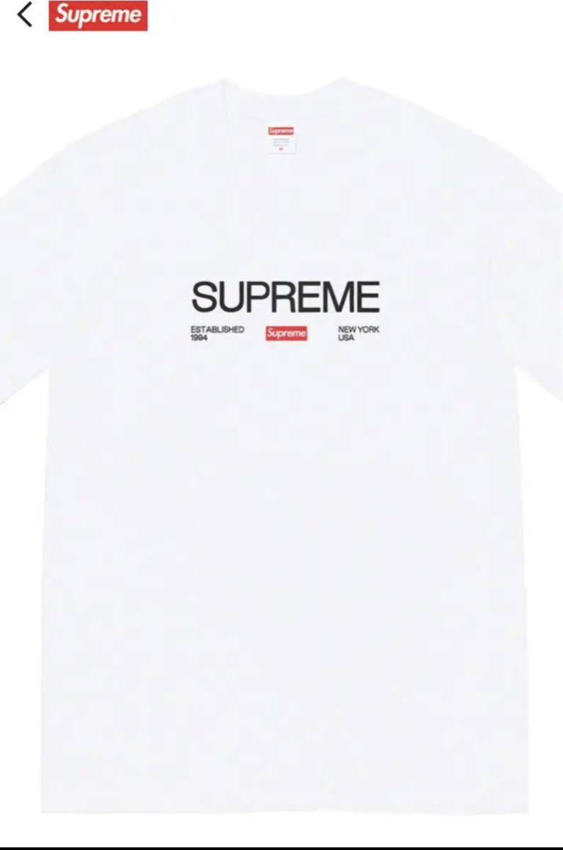 1000円スタート 超美品 Supreme Est . 1994 Tee S シュプリーム Tシャツの画像2