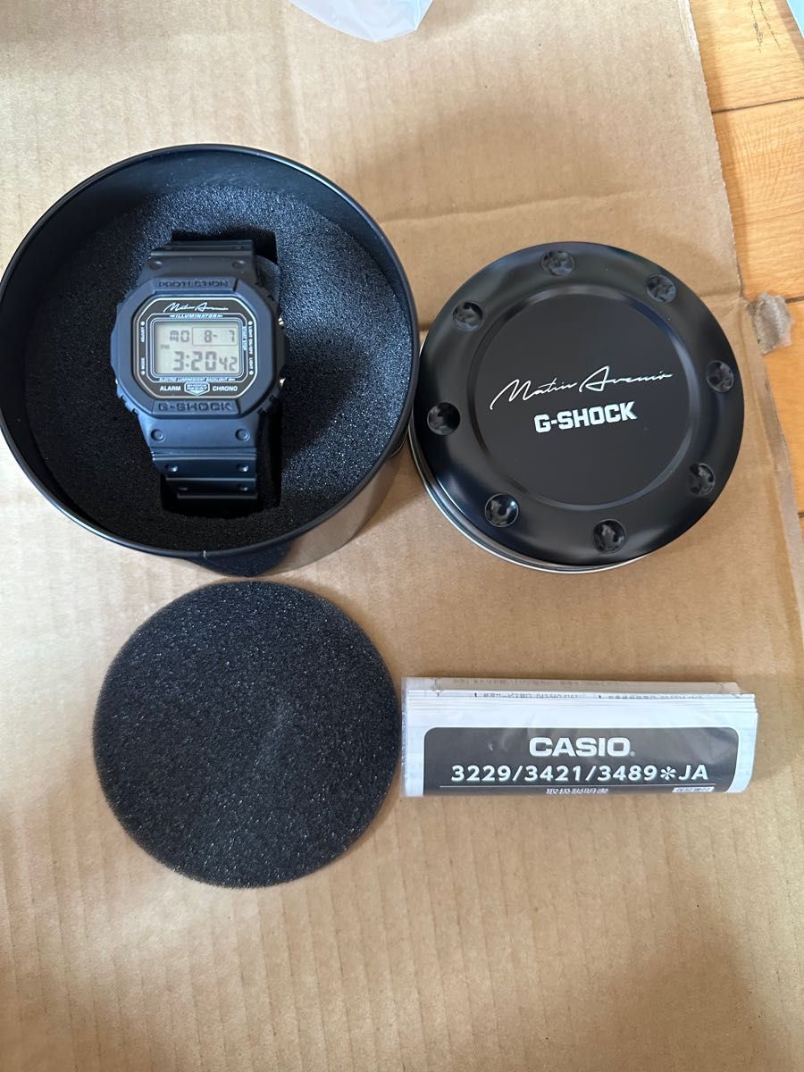 MATIN AVENIR × G-SHOCK 限定コラボウォッチ