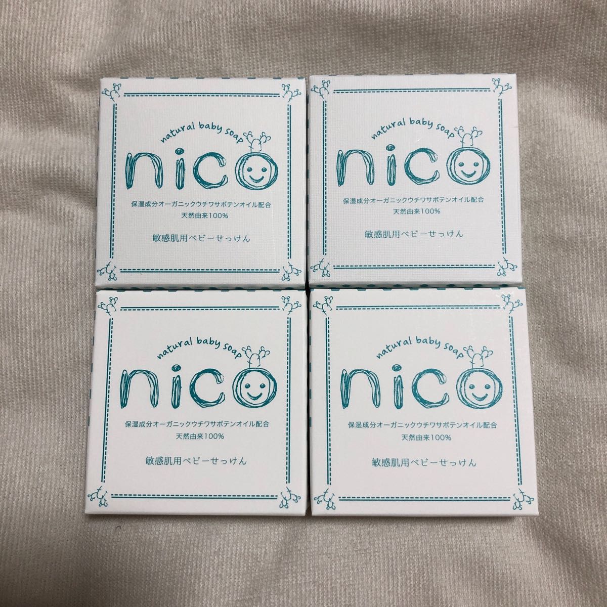 nico石鹸 4個セット 敏感肌 NICO せっけん ベビー｜PayPayフリマ