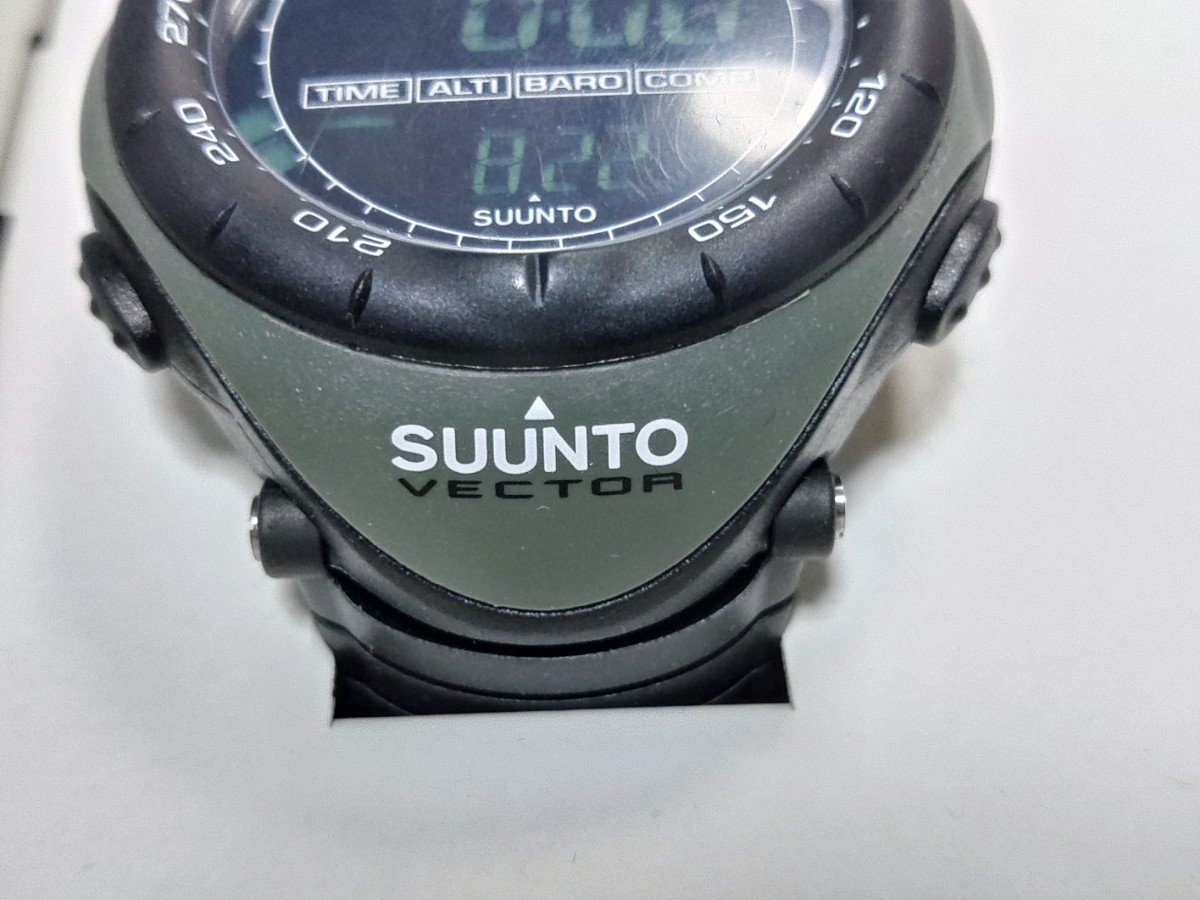 未使用】SUUNTO Vector〔ミリタリーグリーン〕-