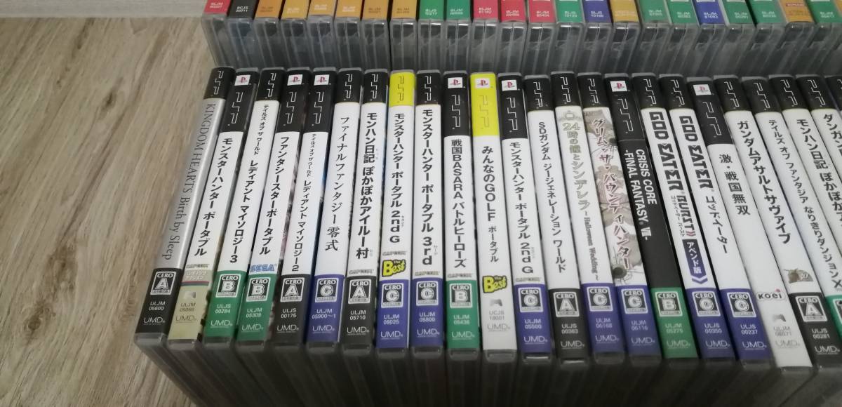 ☆まとめ売り☆箱・説明書付きPS3、PS2、PSPソフト大量60本以上セット
