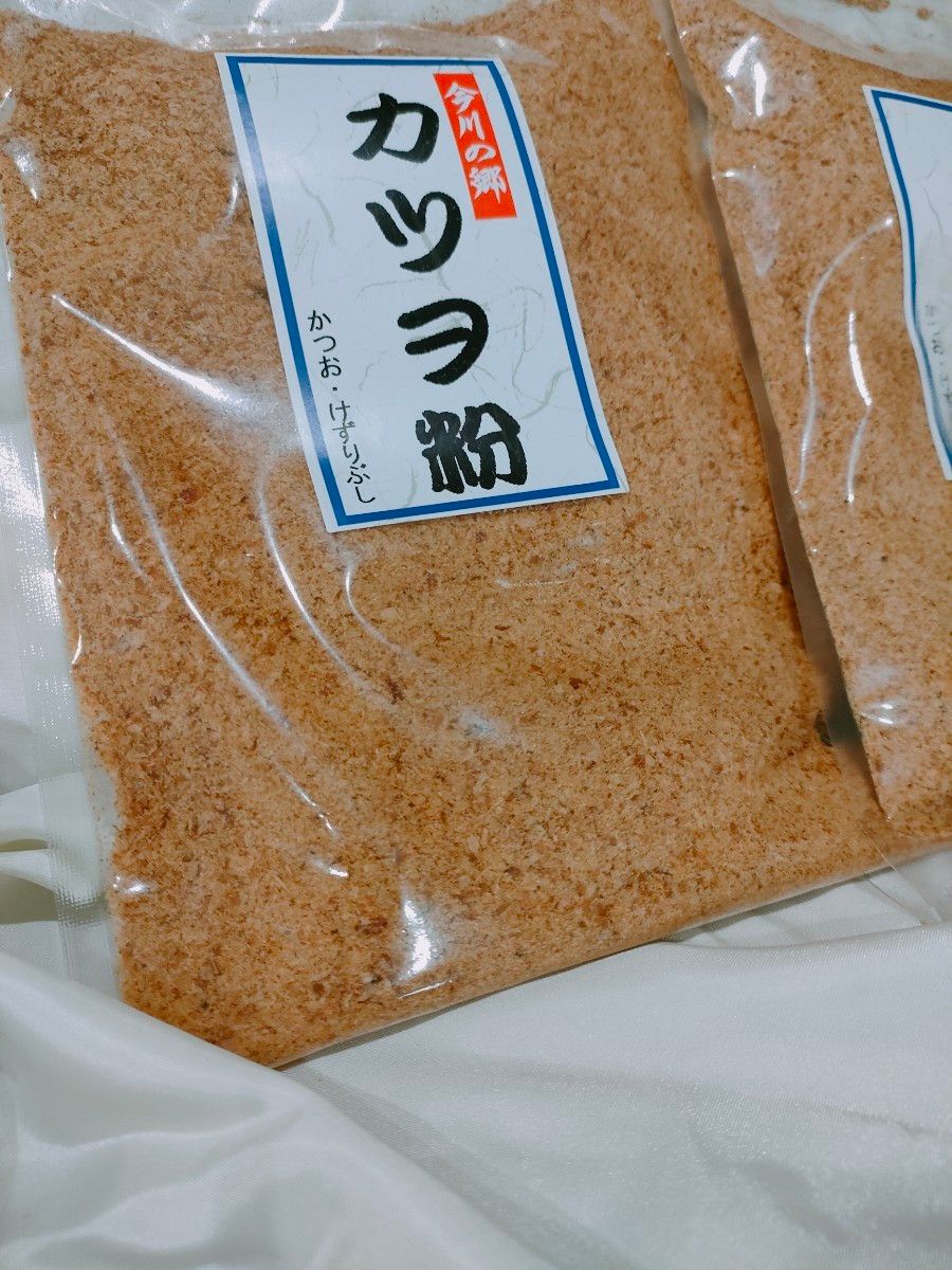 煮干しパウダー　カツオ粉　羅臼昆布粉　４点セット