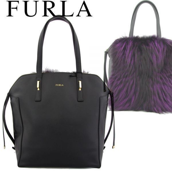 定価18.7万 伊製 FURLA(フルラ)エコファートートバッグ　00782803_画像1