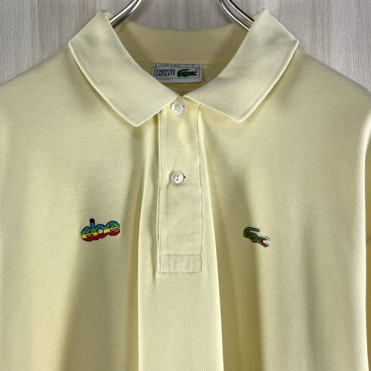 スペイン製 CHEMISE LACOSTE シュミーズラコステ ポロシャツ ７-