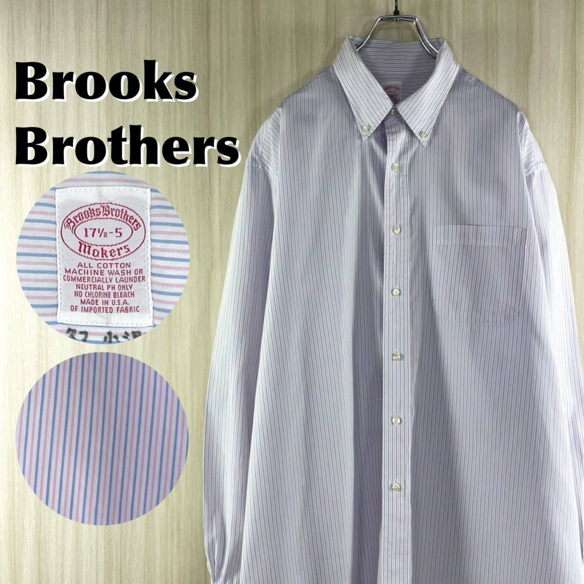 半額SALE/ 【USA製】ブルックスブラザーズ 古着 2XL アメリカ製 1/2-5