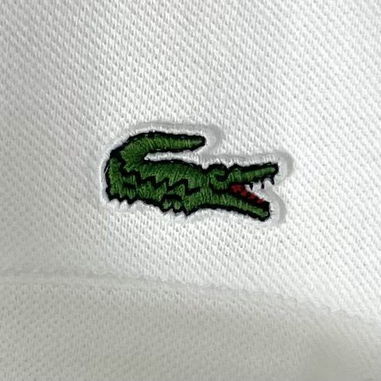 入手困難】【ビッグサイズ】【白ラコ】】LACOSTE ラコステ ワニ 胸