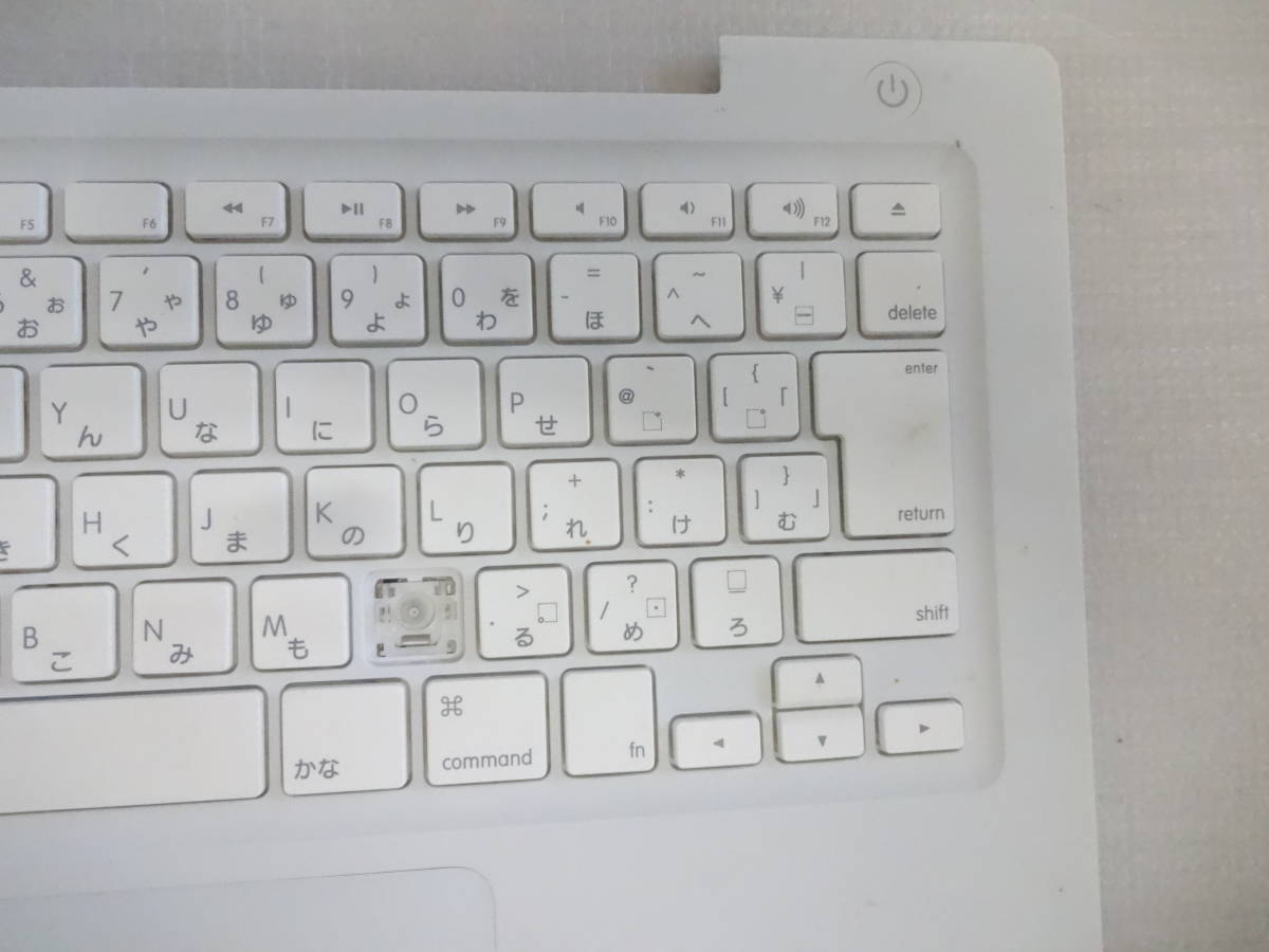Apple MacBook 13.3 -inch A1181 palm rest Japanese keyboard Touch pad 825-7299-A used present condition goods 