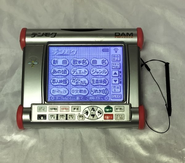 ◇家庭用 カラオケ機 G100◇デンモク+充電器◇２分待ちではありません