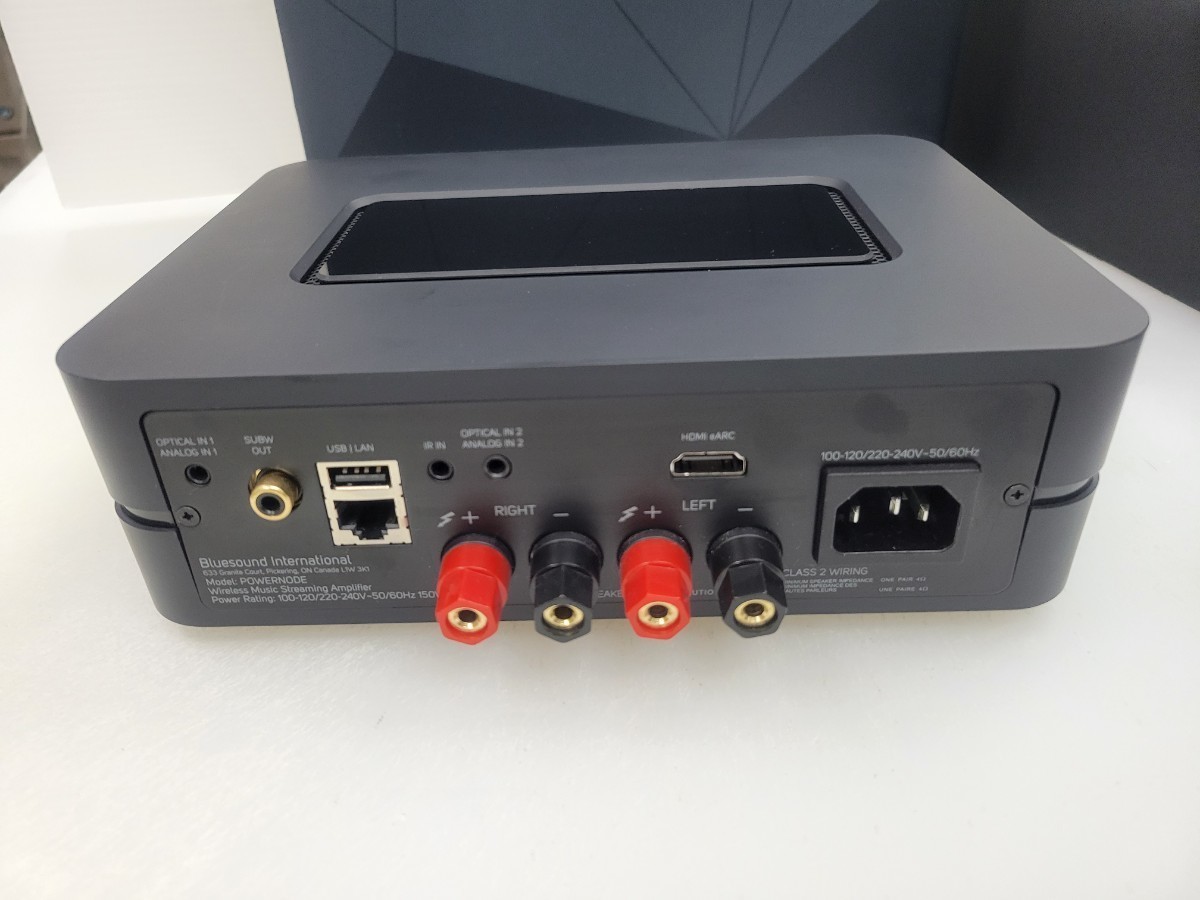 定番人気! NODE POWER bluesound ネットワークオーディオプレーヤー