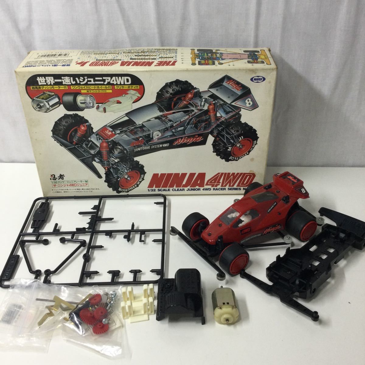 ♪マルイ ザ・ニンジャ NINJA 4WD 忍者 1/10 電動ラジオ ♪マルイ ザ・ニンジャ NINJA 4WD 忍者 1/10 電動ラジオ