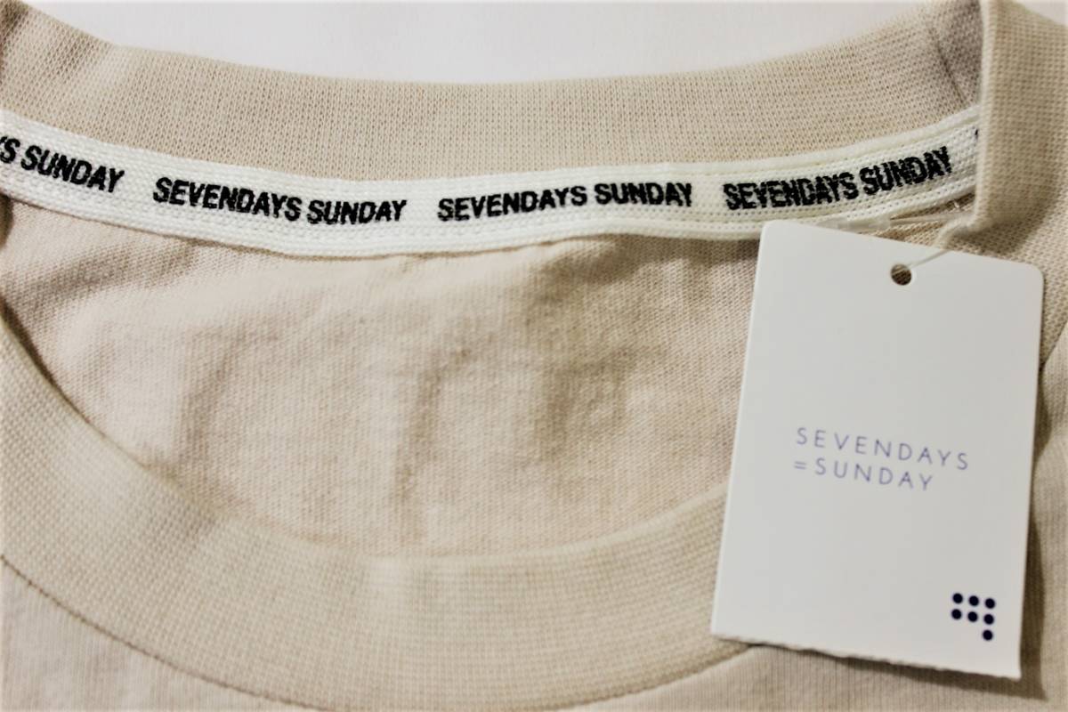 SEVENDAYS=SUNDAY #PF12G1C1300 ギター ワンポイント刺繍 ヘビー 胸ポケットＴシャツ:L_画像6