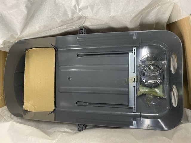 内外電機㈱ プラスチック計器箱 P-4AN グレー☆R12-7_画像2