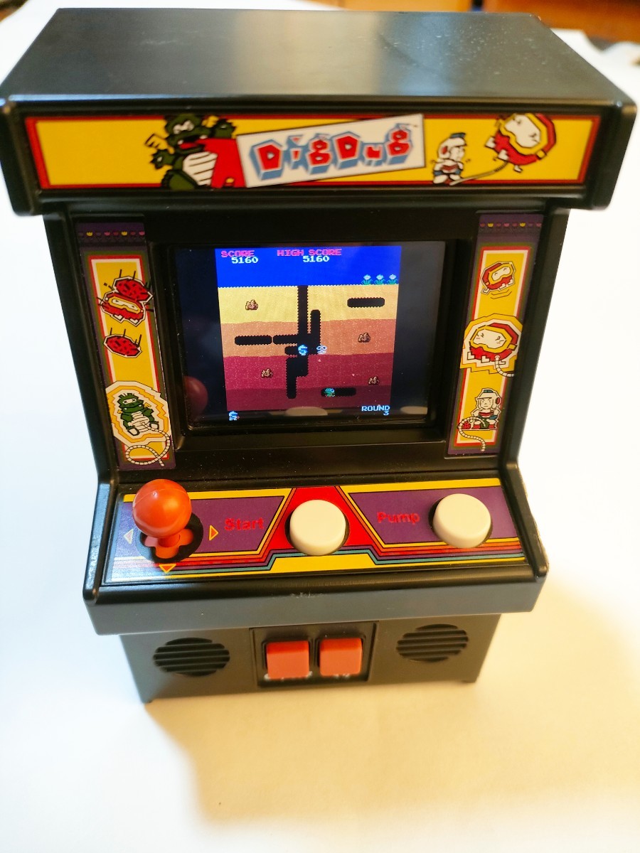 M ★レア★ DigDug　ディグダグ　LSIゲーム 　アーケードゲーム　筐体　ゲームセンター　レトロ　シューティングゲーム