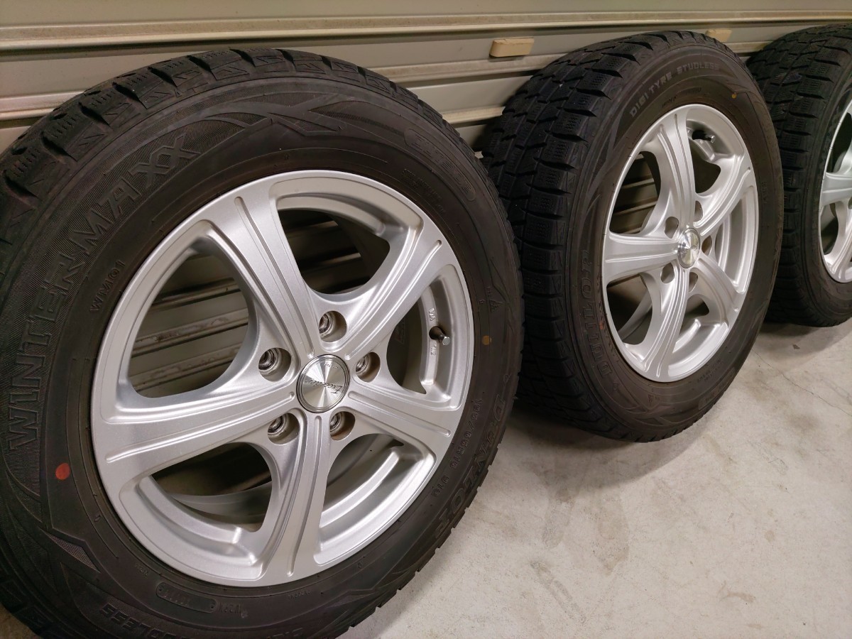 195/65R15 ウィンターマックス スタッドレス ダンロップ ヴォクシー ノア セレナ ステップ ミニバン_画像2