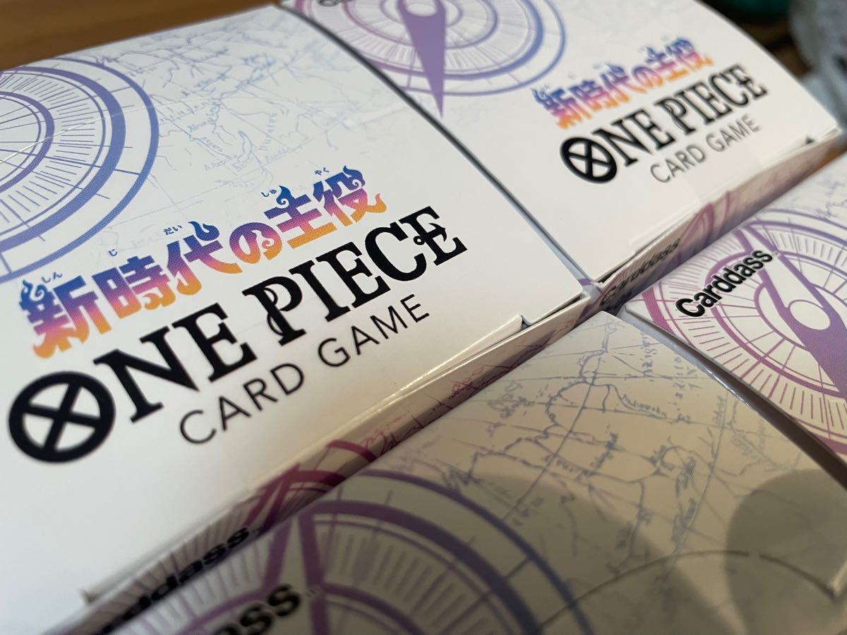ワンピース　カードゲーム　新時代の主役　4　box テープ付き　テープ有り