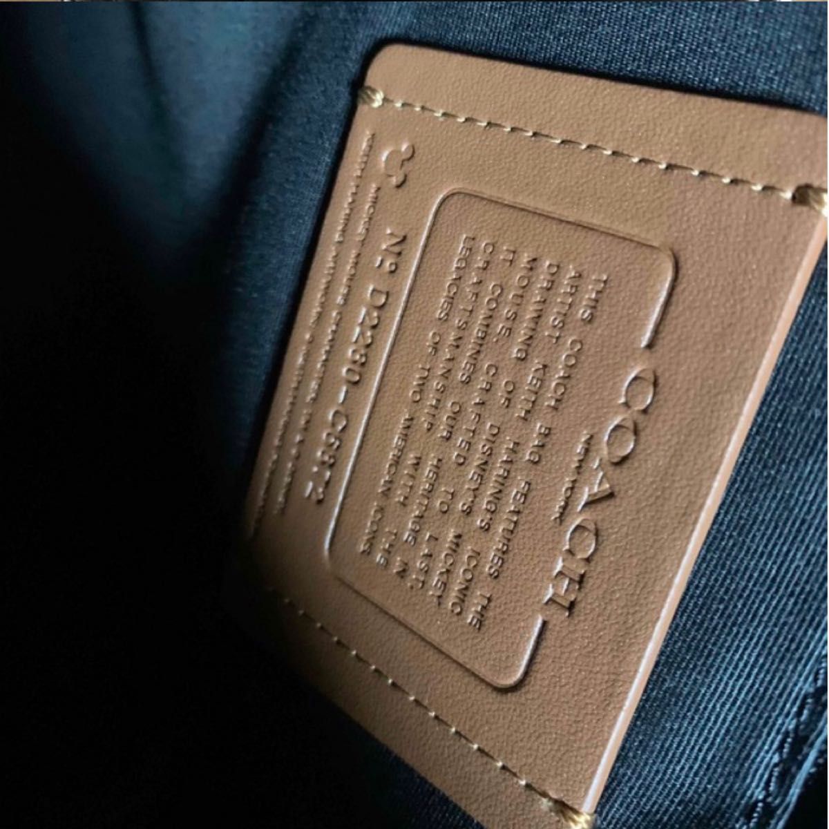 2way COACH X DISNEY X KEITH HARING 限定コラボ商品! ショルダーバッグ トートバッグ