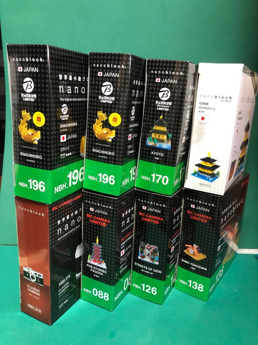 ナノブロック 希少激レア16点ビックカメラ限定 14点コンプリート ナノブロック 希少激レア16点ビックカメラ限定 14点コンプリート