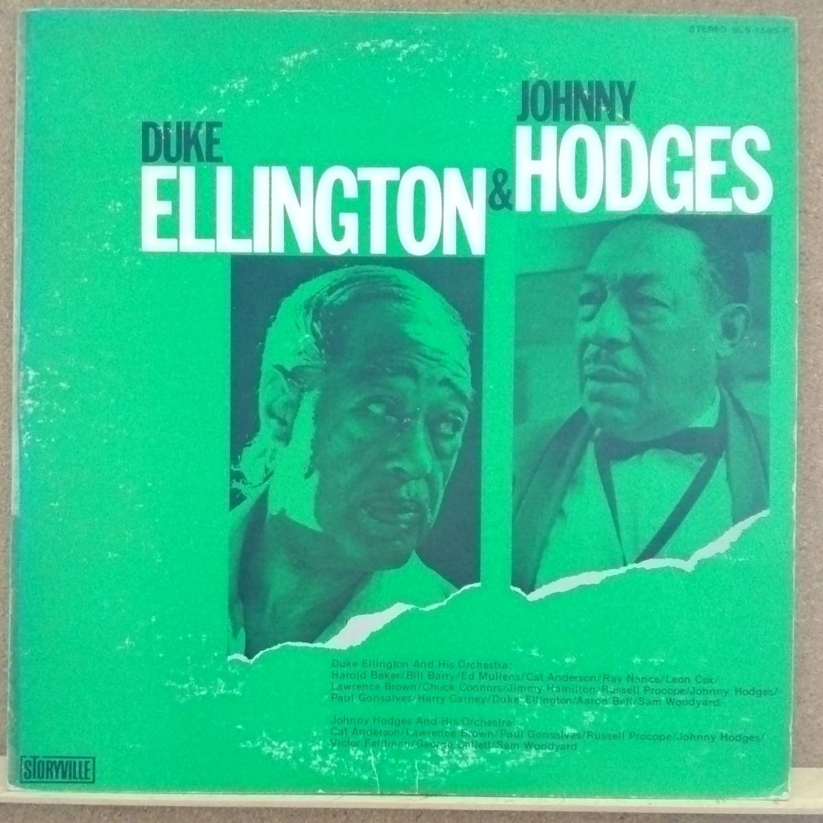 LP(ジャズ・ULS-1595-R・希少) デューク・エリントン＆ジョニー・ホッジス / Duke Ellington & Johnny Hodges【同梱可能6枚まで】0809_画像1