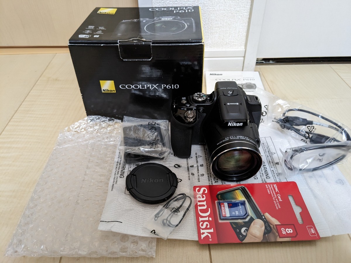 SDカードおまけ付き】Nikon COOLPIX P610 ニコン クールピクス 光学60