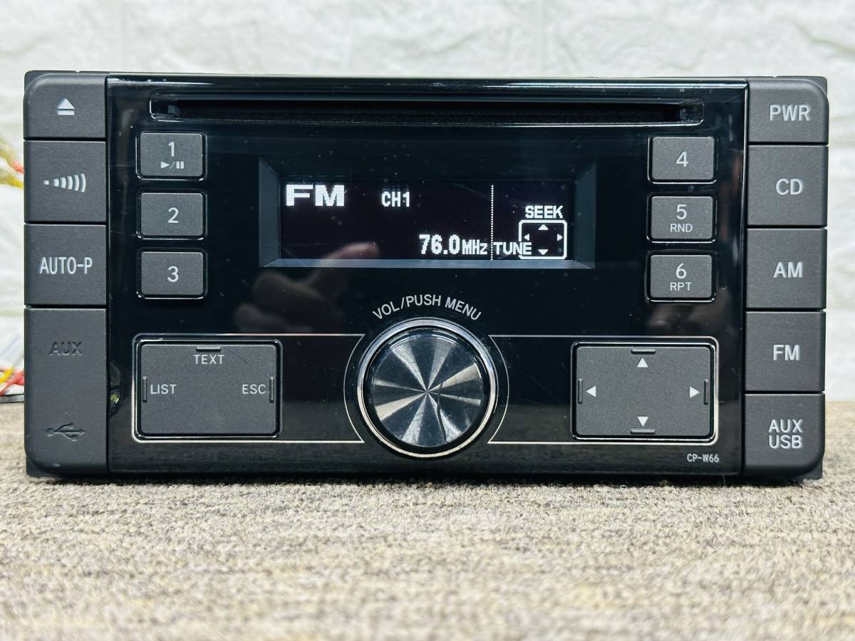 * Toyota широкий оригинальный CD плеер 08600-00P10*DEH-8068ZT*CD/FM/AM* рабочий товар ①