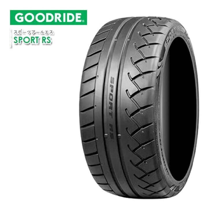 グッドライド 夏 サマータイヤ GOODRIDE SPORT RS スポーツRS 245/40ZR17 【2本】中古　ドリフト　サーキット　5部山_画像1