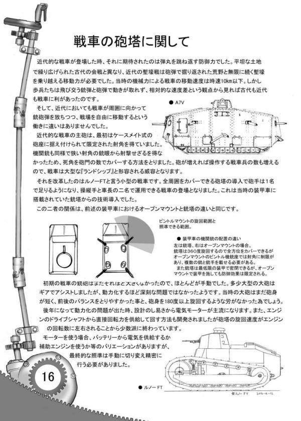 「戦車砲塔百科」T.N.T.SHOW 山本薫　同人誌　ミリタリー 戦車砲塔　Ｂ５ 112p_画像6