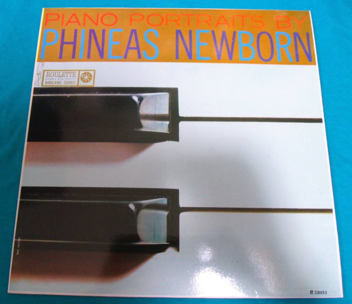 LP●PIANO PORTRAITS BY PHINEAS NEWBORN SPAIN盤R-52031_画像1