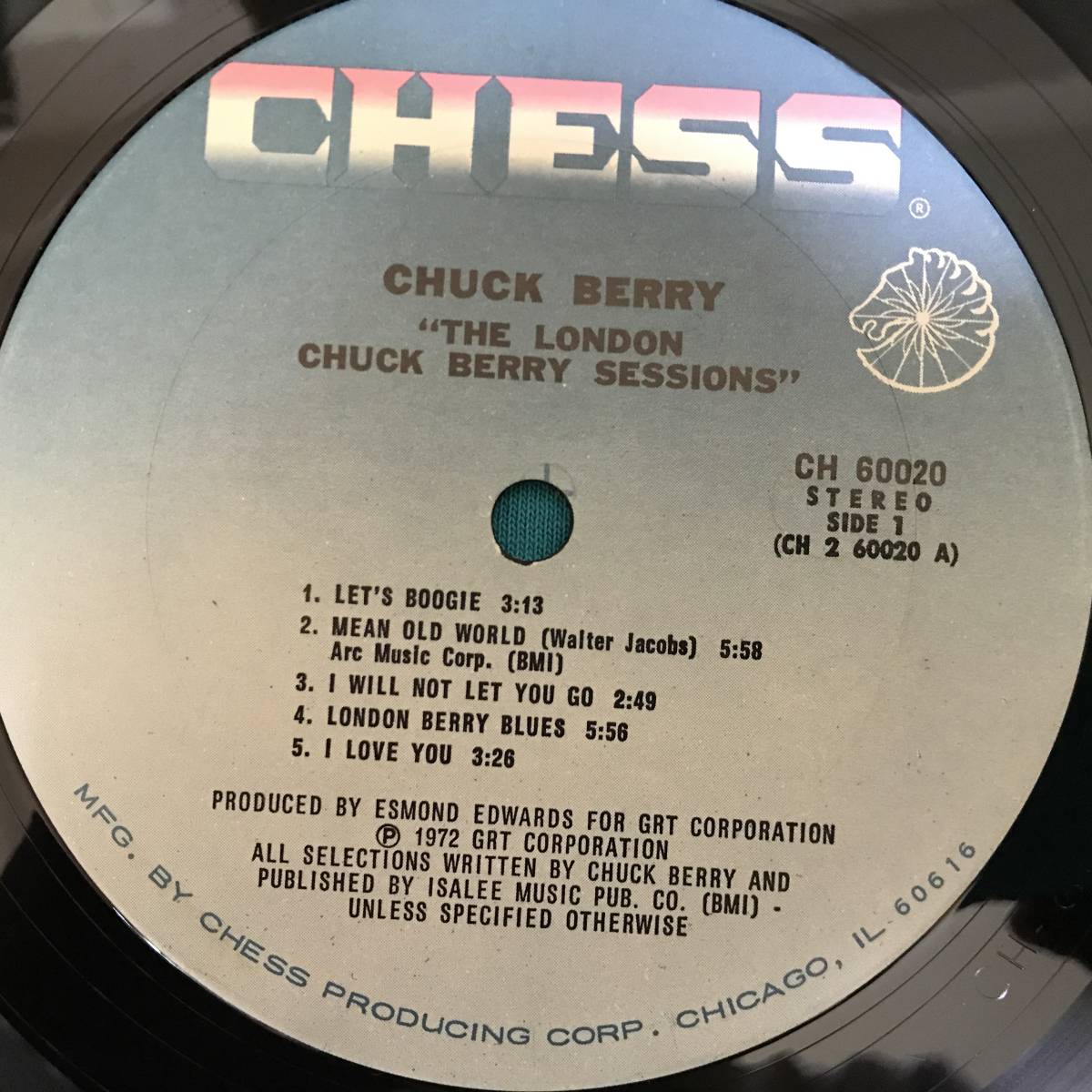 LP●Chuck Berry / The London Chuck Berry Sessions US盤 CH 60020 見開ジャケ_画像3