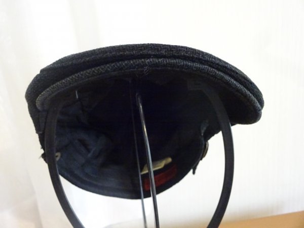 □ OVERRIDE 9999 □メンズ 黒色帽子 ハンチング スタイルキャップ サイズ５６cm〜５８cm キャップ 帽子 日本製の画像3