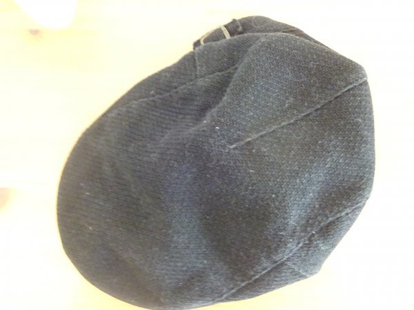 □ OVERRIDE 9999 □メンズ 黒色帽子 ハンチング スタイルキャップ サイズ５６cm〜５８cm キャップ 帽子 日本製の画像7