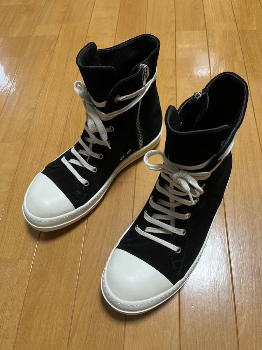 RICK OWENS DRKSHDW スエード スニーカー ラモーンズ 42-