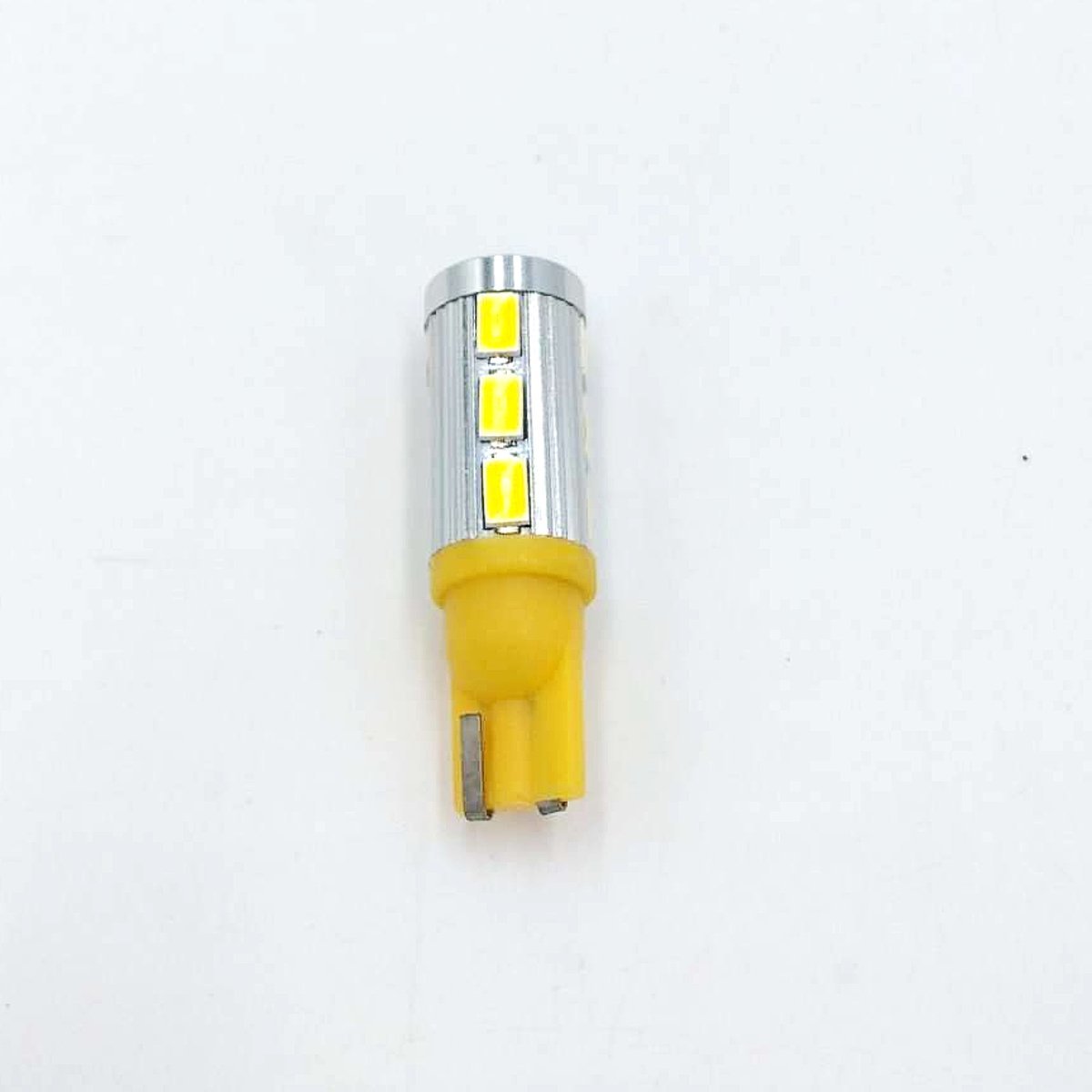 T10 黄金色 イエロー 2本セット★ 3000K LEDバルブ 14SMD 5630チップ　ウェッジ球　ライセンス球　ナンバー灯　ポジション_画像3