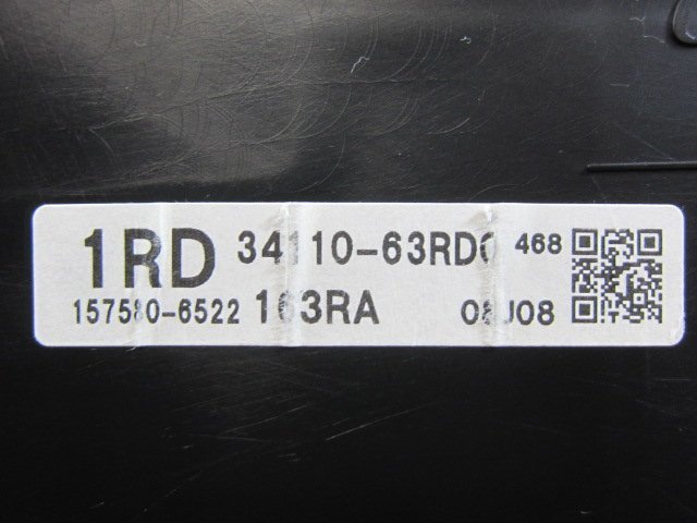 [G45:G②] [走行 12,434km] スズキ ワゴンR MH55S スピードメーター AT/4WD [34110-63RD0]＊動作確認済み_画像8