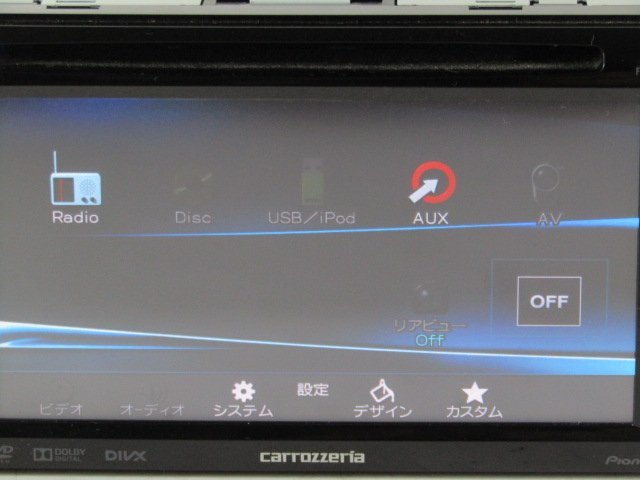 [F17_A1] Carozzeria FH-780DVD 2DIN Car Audio CD DVD USB radio * operation verification settled 